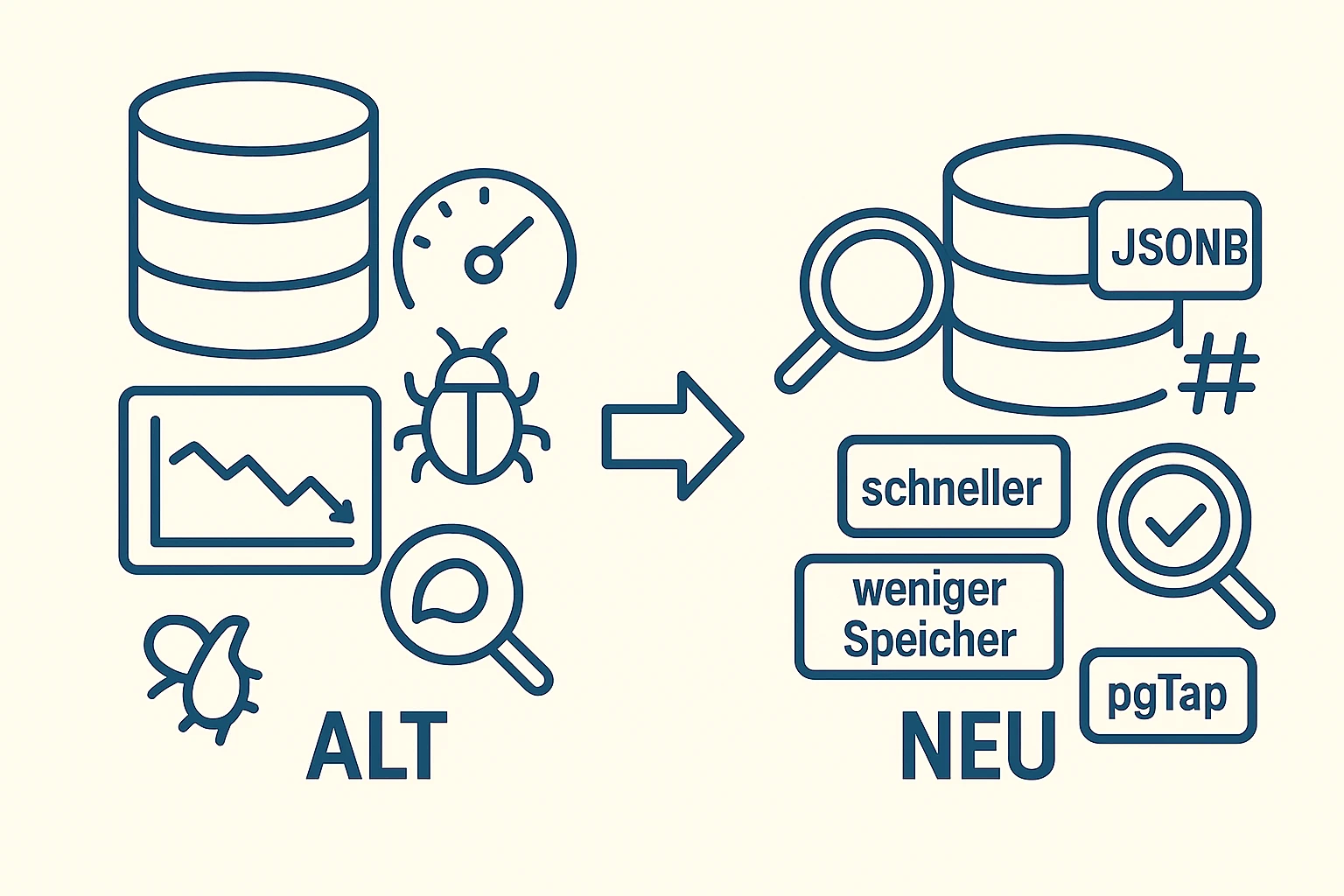 Datenbank entlastet - Query-Zeiten halbiert